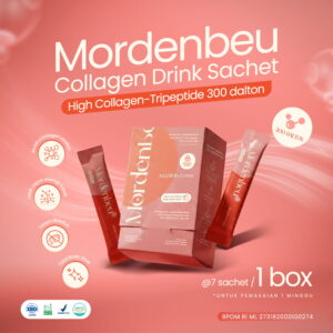 COVER CATALOG MORDENBEU - 1 MORDENBEU - Collagen Drink 1 Box@7 Sachet