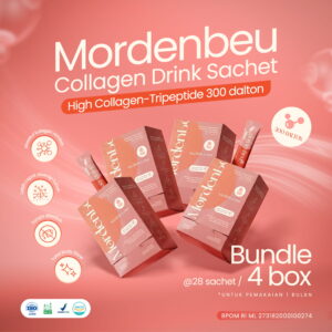 COVER CATALOG MORDENBEU - 2 MORDENBEU - Collagen Drink 4 Box@7 Sachet
